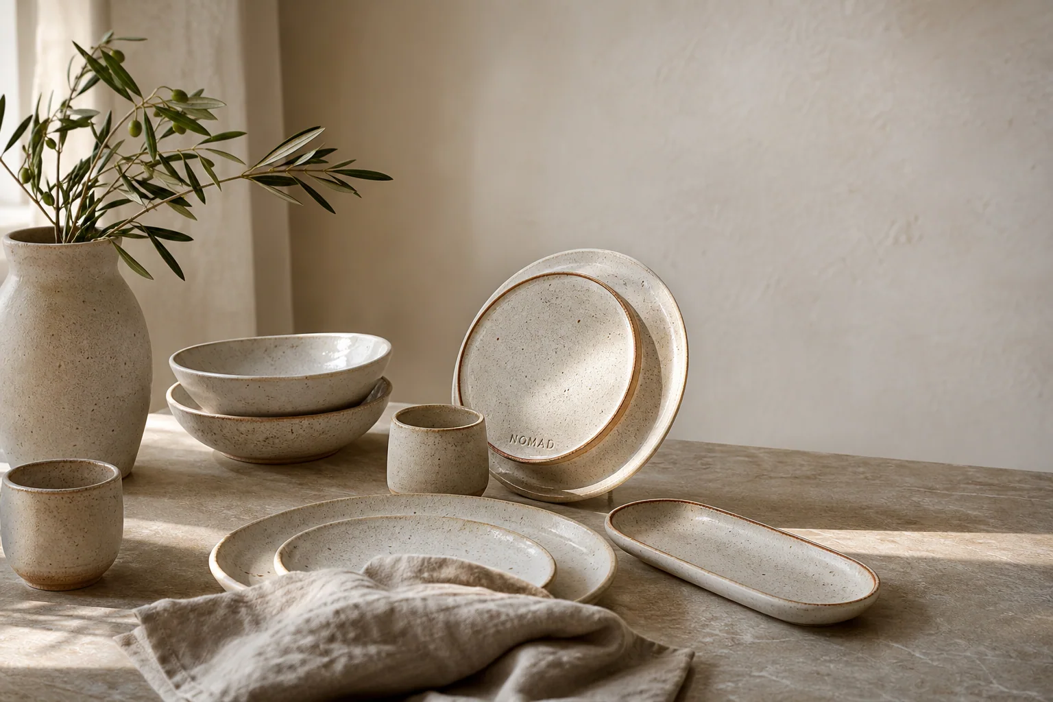 Nomad Ceramics: Hero / coleccion y materia