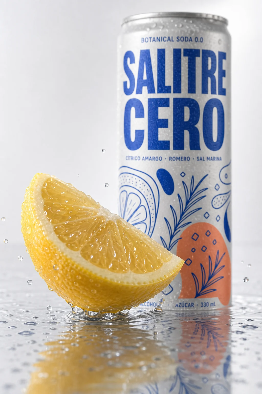 Secuencia Salitre Cero: inicio de plano cítrico con ingredientes frescos
