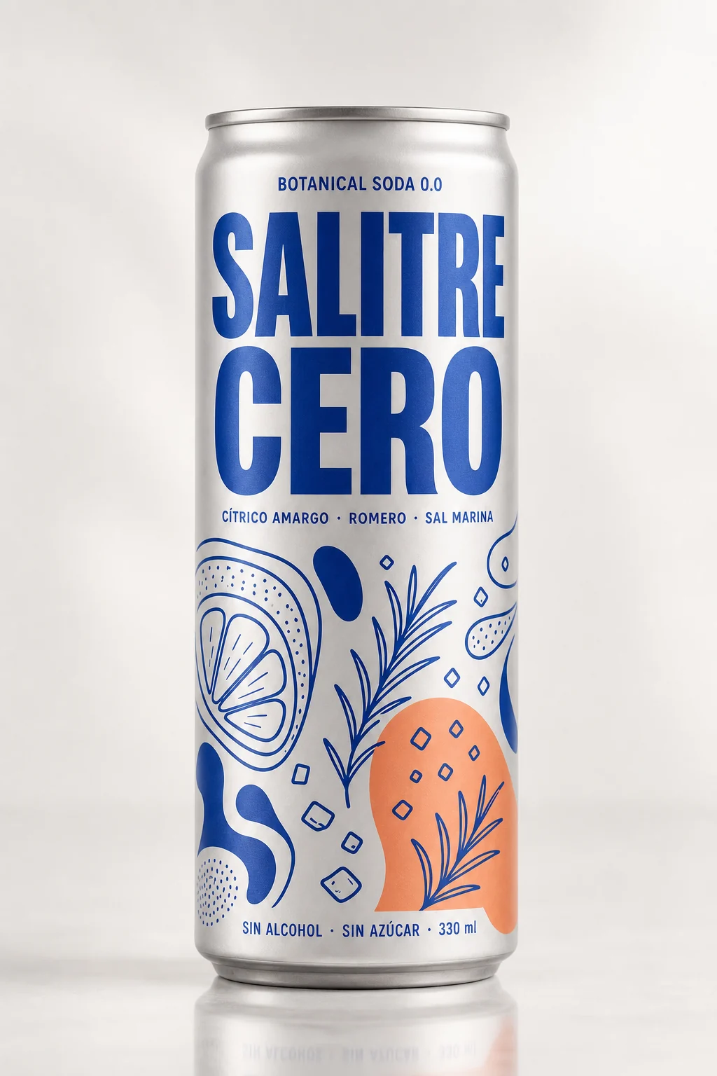 Secuencia Salitre Cero: salida del encuadre de producto con lata nítida